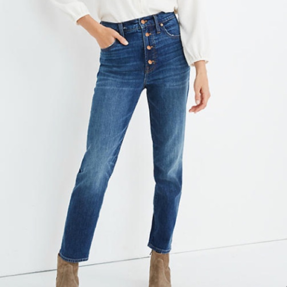 Madewell Perfect Vintage Jean:Button Front Edition